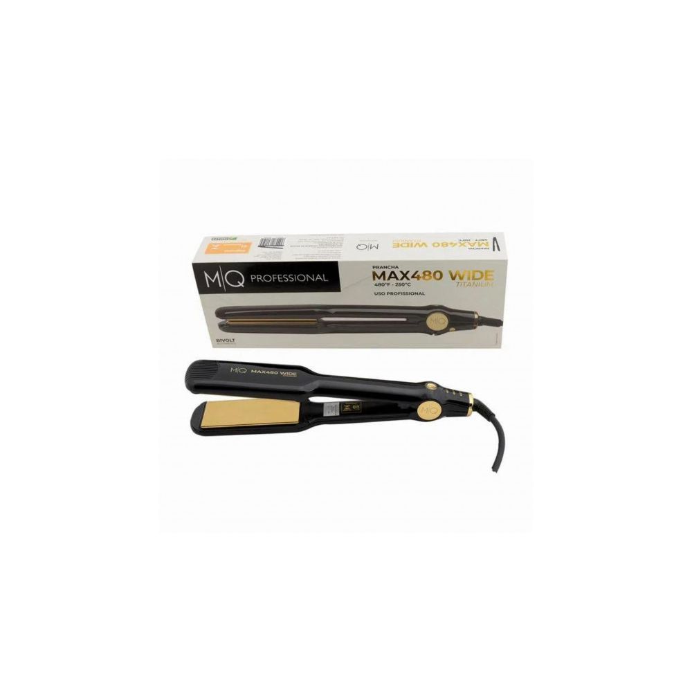 Plancha de pelo MIQ Hair Max Wide Pro 480 Titanio profesional 250°C