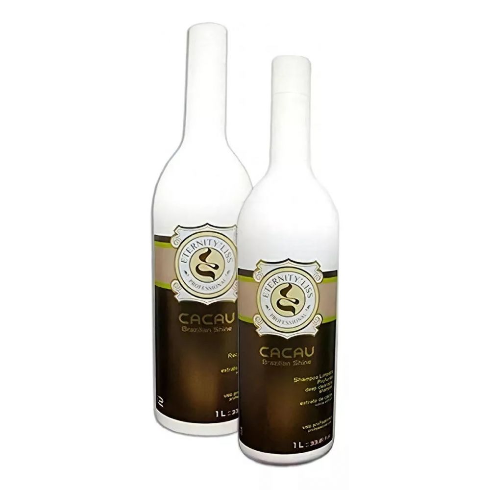 Alisado Eternity Liss Cacau (Chocolate) para cabello seco 2X1L