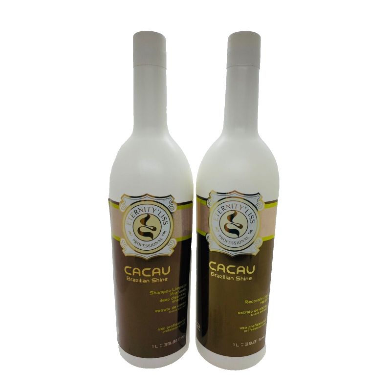 Alisado Eternity Liss Cacau (Chocolate) para cabello seco 2X1L