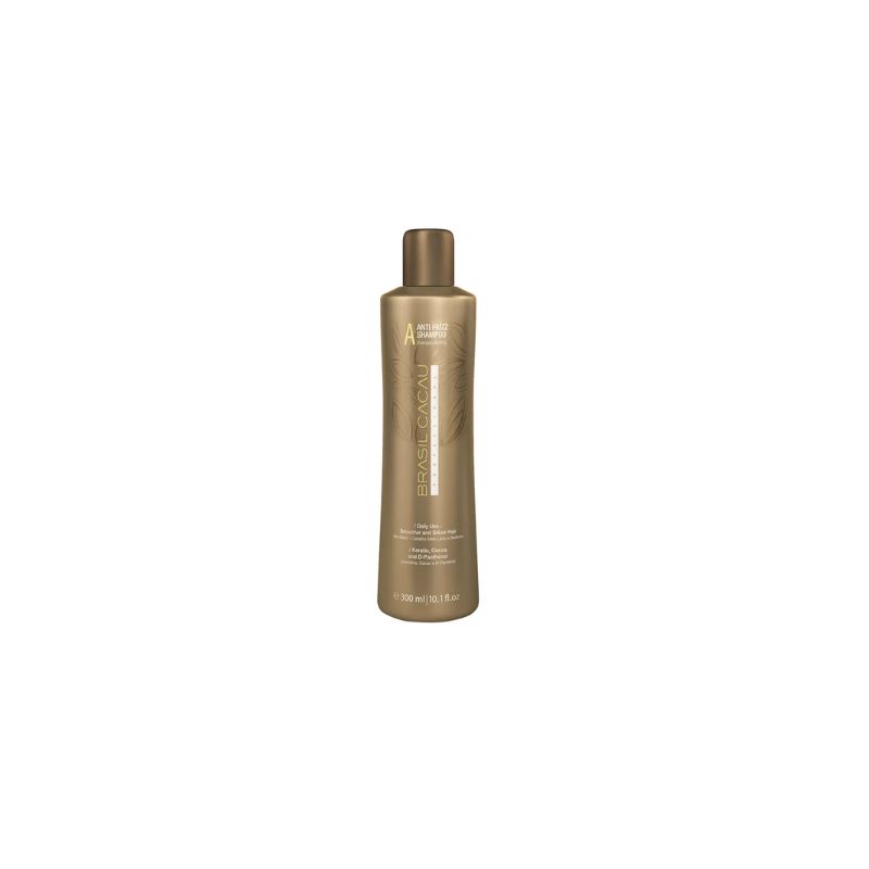 A - Champú antifrizz Brasil Cacau chocolate y keratina 300ml