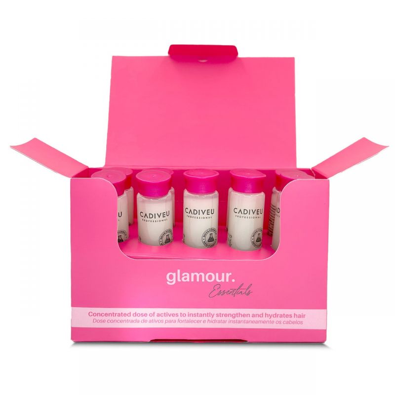 Ampollas Cadiveu Glamour Plus reconstructor inmediato 10x15ml