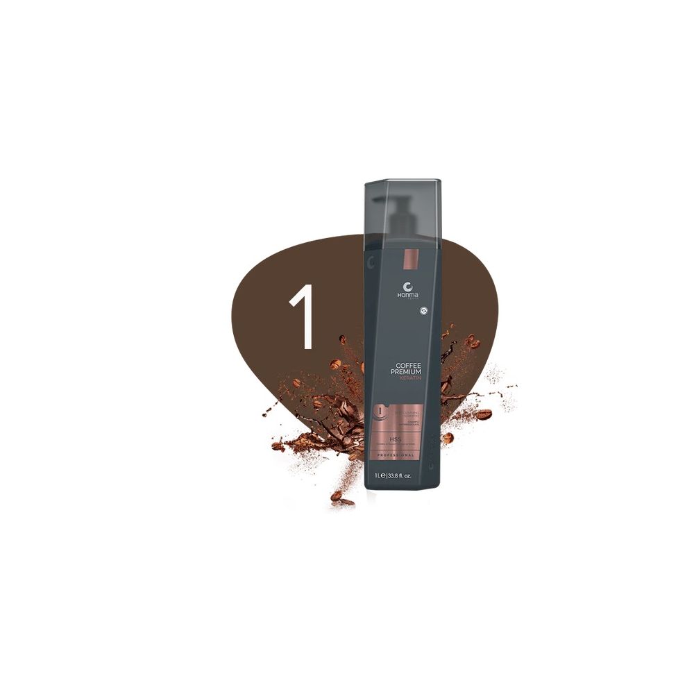 Shampoo Antirresíduos Honma Tokyo Coffee Premium 1000ml