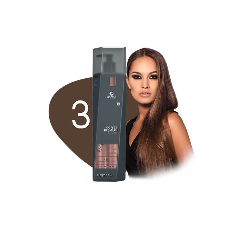 Caffè Premium Keratin Smoothing Honma Tokyo Passo 3 1 litro