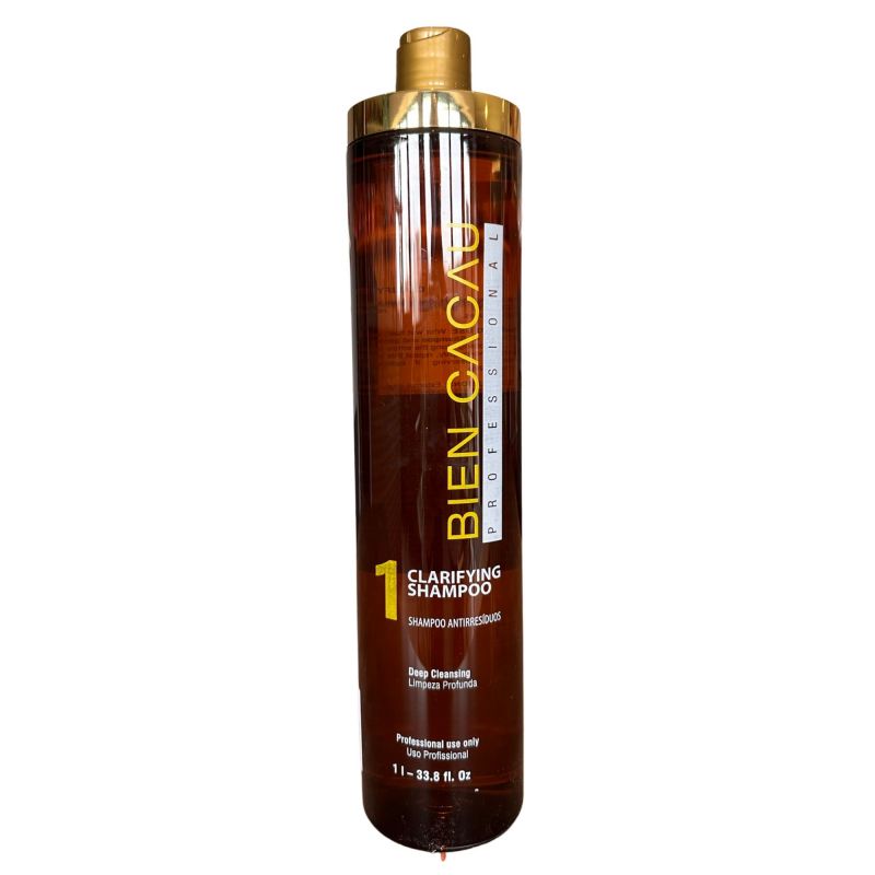 Bien Cacau champú anti-residuos 1L - Paso 1