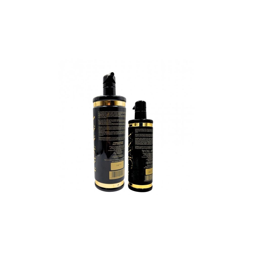 Pack Alisado Indiano Brillo Queen Care Dona Indiana 1L + 500ml