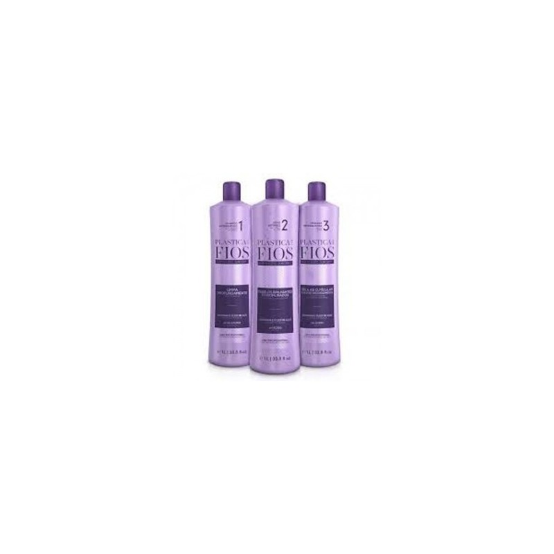Pack alisado brasileño Brasil Cacau con keratina 3x1L