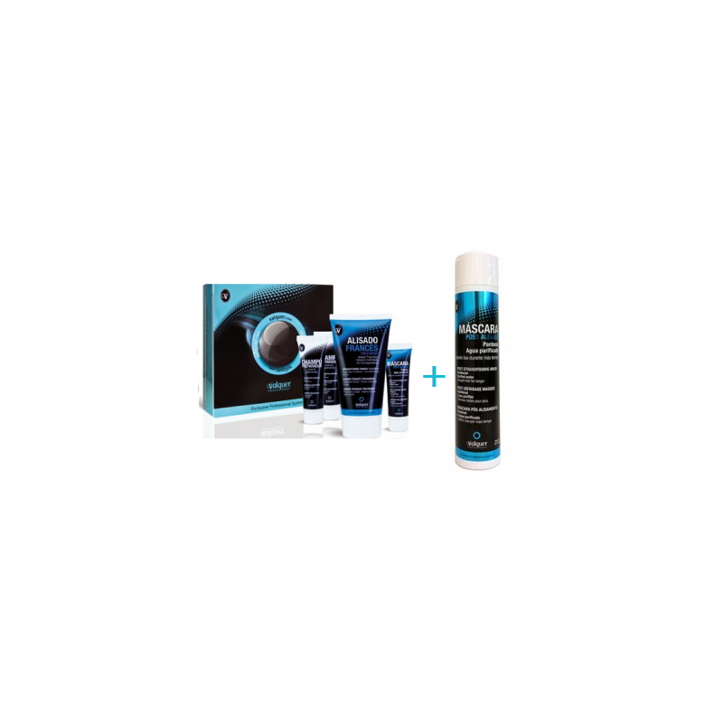 Pack Alisado francés Valquer + Mascarilla 300ml