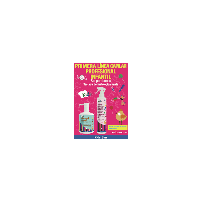 Valquer Champú Infantil Extrasuave 500ml