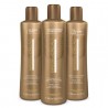 Pack alisado queratina Brasil Cacau Thermal Reconstruction 3x300ml