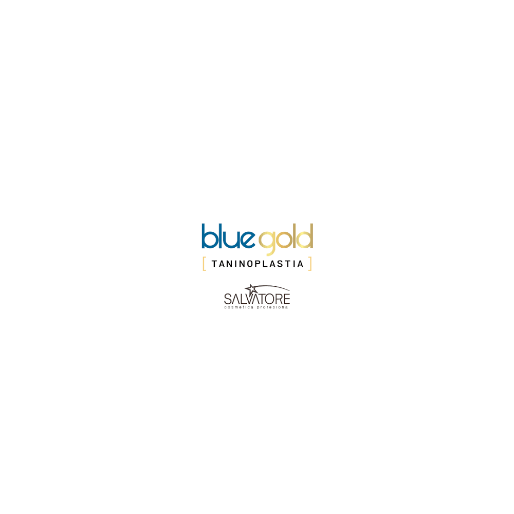 Pack alisado brasileño Salvatore Blue Gold Premium  2x1L