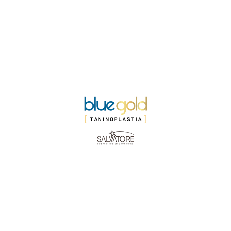 Pack alisado brasileño Salvatore Blue Gold Premium  2x1L