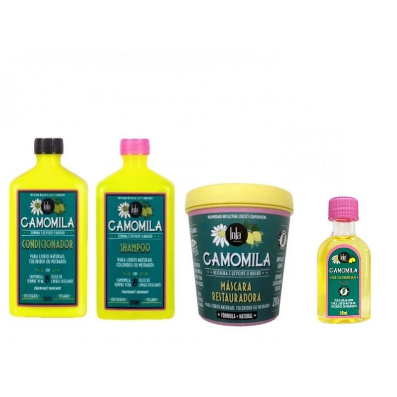 Lola Cosmetics - CAMOMILA Pack ahorro 4 productos
